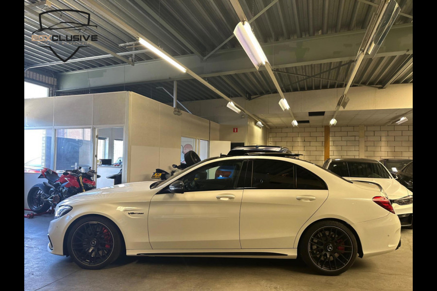 Mercedes-Benz C63S C63 AMG S 510PK HUD/Burmester/Pano/Parlemoer