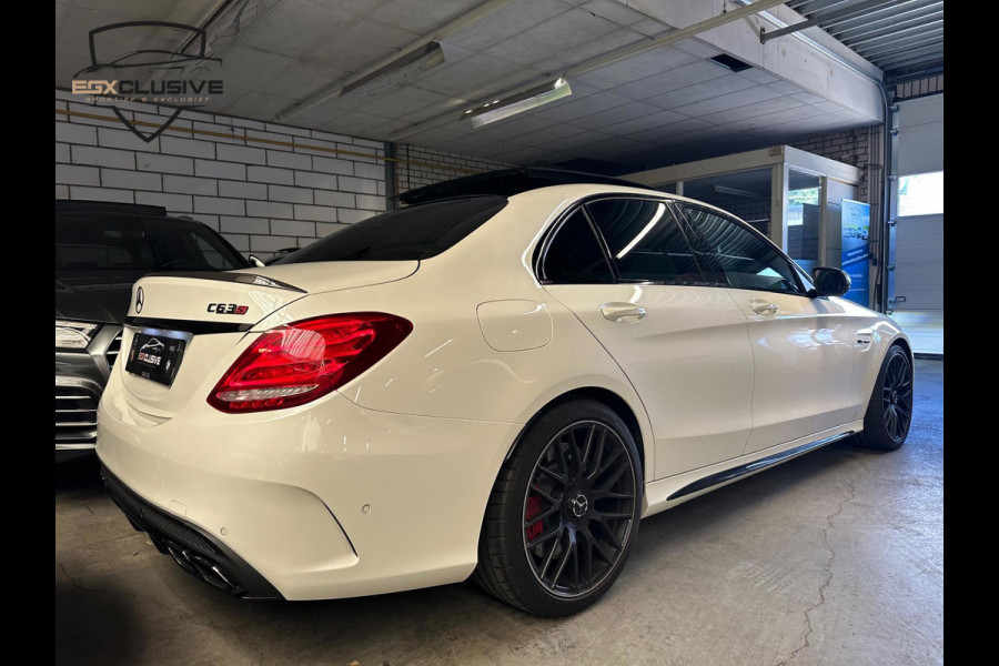 Mercedes-Benz C63S C63 AMG S 510PK HUD/Burmester/Pano/Parlemoer