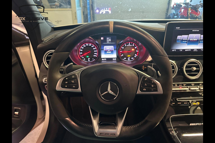 Mercedes-Benz C63S C63 AMG S 510PK HUD/Burmester/Pano/Parlemoer