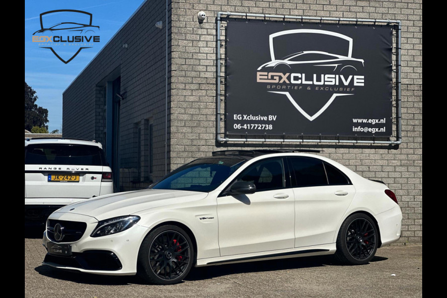 Mercedes-Benz C63S C63 AMG S 510PK HUD/Burmester/Pano/Parlemoer