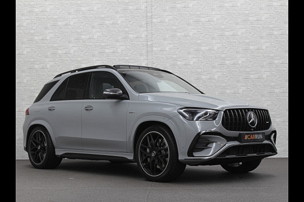 Mercedes-Benz GLE AMG 53 Hybrid | Nieuw! | Panorama | 360 Camera | ACC | Stoelventilatie | Burmester | Alpine-Grijs | Multi-Beam LED | Stoelverwarming V+A | Keyless-Go | Head-Up | AMG Drive-Unit | Trekhaak | 4-Zone Clima | Luchtvering | 22 inch | Magic-Vision | Standkachel | Carplay |