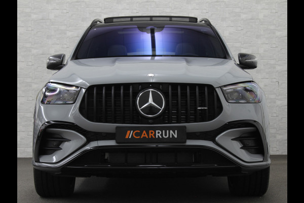 Mercedes-Benz GLE AMG 53 Hybrid | Nieuw! | Panorama | 360 Camera | ACC | Stoelventilatie | Burmester | Alpine-Grijs | Multi-Beam LED | Stoelverwarming V+A | Keyless-Go | Head-Up | AMG Drive-Unit | Trekhaak | 4-Zone Clima | Luchtvering | 22 inch | Magic-Vision | Standkachel | Carplay |