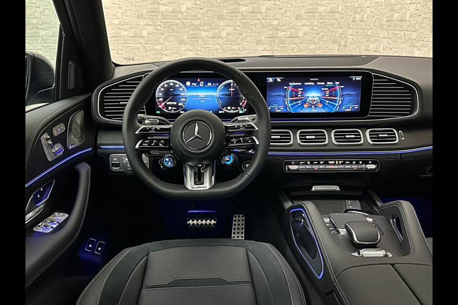 Mercedes-Benz GLE AMG 53 Hybrid | Nieuw! | Panorama | 360 Camera | ACC | Stoelventilatie | Burmester | Alpine-Grijs | Multi-Beam LED | Stoelverwarming V+A | Keyless-Go | Head-Up | AMG Drive-Unit | Trekhaak | 4-Zone Clima | Luchtvering | 22 inch | Magic-Vision | Standkachel | Carplay |