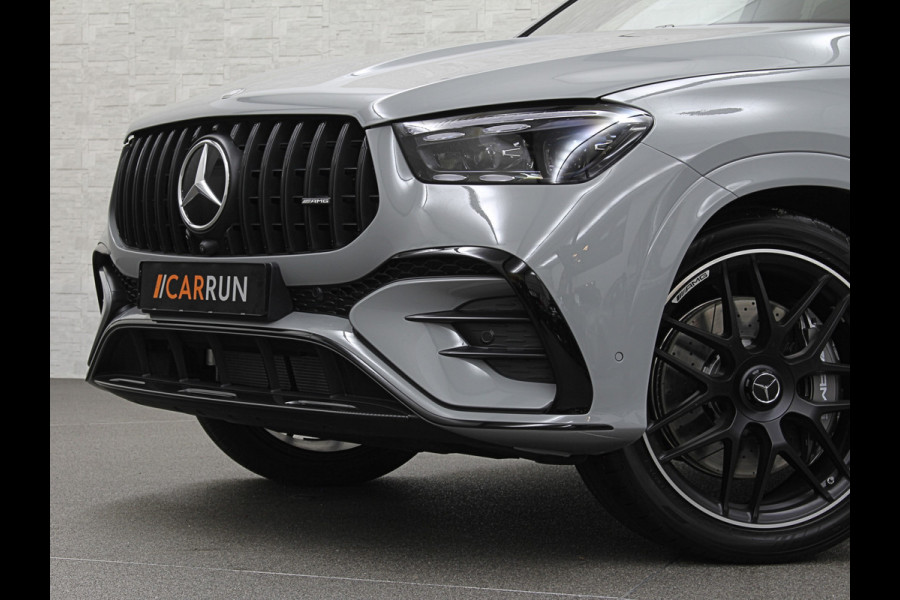 Mercedes-Benz GLE AMG 53 Hybrid | Nieuw! | Panorama | 360 Camera | ACC | Stoelventilatie | Burmester | Alpine-Grijs | Multi-Beam LED | Stoelverwarming V+A | Keyless-Go | Head-Up | AMG Drive-Unit | Trekhaak | 4-Zone Clima | Luchtvering | 22 inch | Magic-Vision | Standkachel | Carplay |
