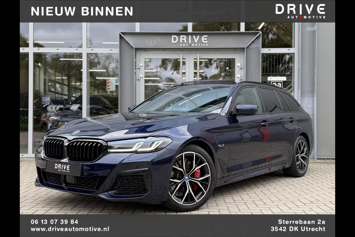 BMW 5 Serie Touring 530e xDrive High Ex. M-Sport|SOH95%|Pano|Laser|CoPilot|Harman/Kardon|Ad.onderstel|Trekhaak BMW 5 Serie Touring 530e xDrive High Ex. M-Sport|SOH95%|Pano|Laser|CoPilot|Harman/Kardon|Ad.onderstel|Trekhaak