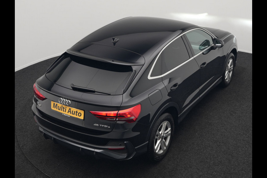 Audi Q3 Sportback 45 TFSI e Advanced Edition Plug In Hybrid 245pk Dealer O.H PHEV | Camera | Virtual | Navigatie Full Map | Cruise Control | LED Koplampen | Blis | Lane Assist | DAB |