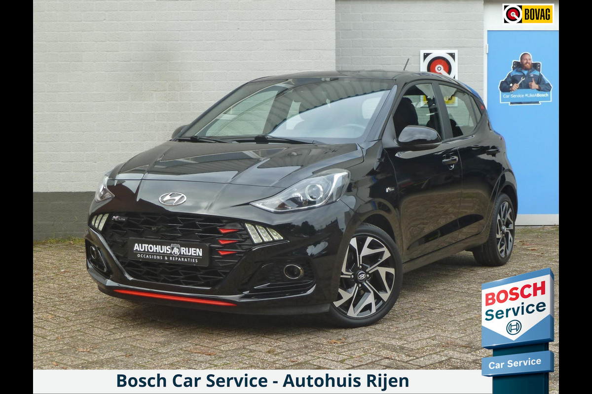 Hyundai i10 1.0 T-GDI N Line 100PK|Apple-Carplay/Android-Auto|Cruise-Control|Lane-Assist Hyundai i10 1.0 T-GDI N Line 100PK|Apple-Carplay/Android-Auto|Cruise-Control|Lane-Assist