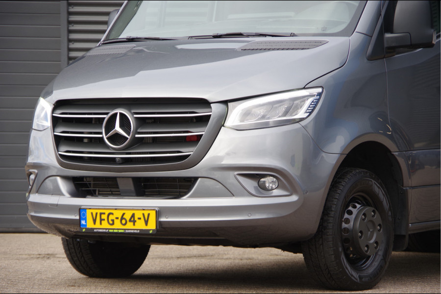 Mercedes-Benz Sprinter 519 3.0 CDI V6 L2H1 LED, LEDER, 3.5T TREKHAAK, STANDKACHEL, DUBBELLUCHT, ADAPT. CRUISE, MBUX 10'', 360 CAMERA, STOELVERWARMING,