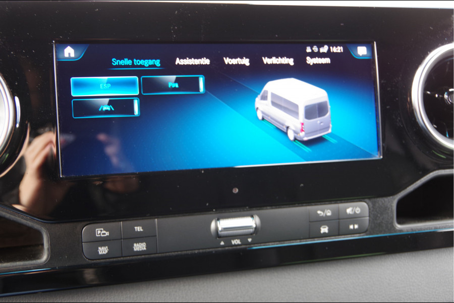 Mercedes-Benz Sprinter 519 3.0 CDI V6 L2H1 LED, LEDER, 3.5T TREKHAAK, STANDKACHEL, DUBBELLUCHT, ADAPT. CRUISE, MBUX 10'', 360 CAMERA, STOELVERWARMING,