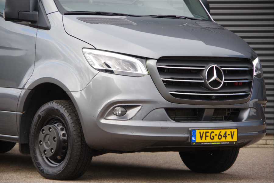 Mercedes-Benz Sprinter 519 3.0 CDI V6 L2H1 LED, LEDER, 3.5T TREKHAAK, STANDKACHEL, DUBBELLUCHT, ADAPT. CRUISE, MBUX 10'', 360 CAMERA, STOELVERWARMING,