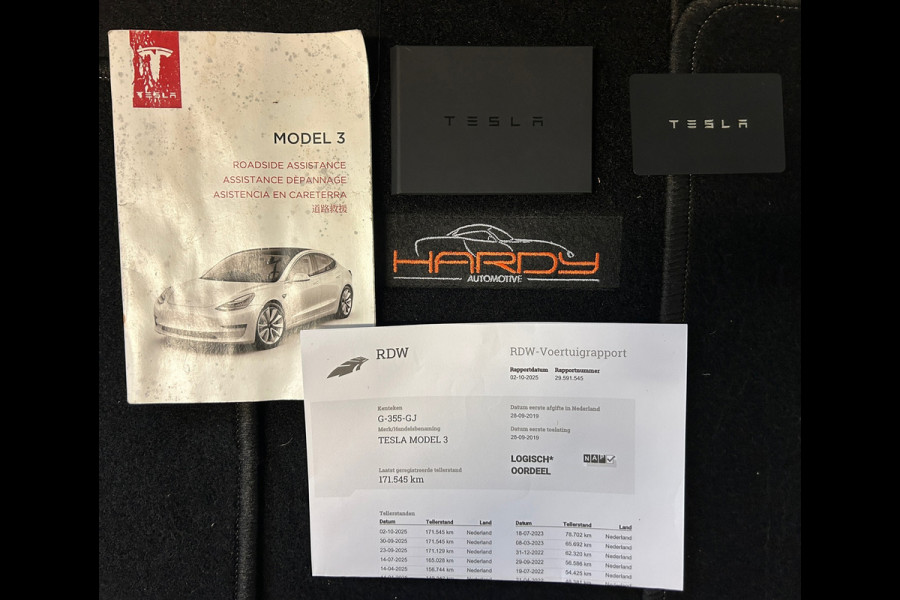 Tesla Model 3 Long Range AWD 75 kWh 84% SOH Trekhaak (1.000kg) Rijklaarprijs!
