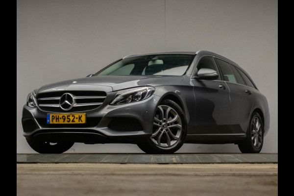 Mercedes-Benz C-Klasse Estate 180 Business Sport (APPLE CARPLAY,NAVI,LED,CRUISE,SPORTSTOELEN,CAMERA,PDC,GETINT,NETTESTAAT)