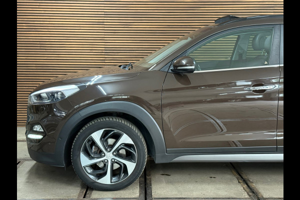 Hyundai Tucson 1.6 T-GDi Premium 4WD Automaat | Pano | Winterpakket | 19' inch | Leder | Keyless | Camera | LED
