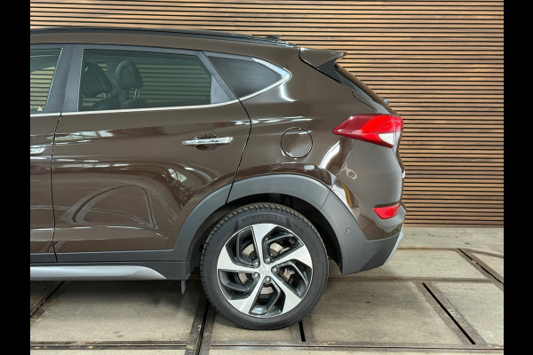 Hyundai Tucson 1.6 T-GDi Premium 4WD Automaat | Pano | Winterpakket | 19' inch | Leder | Keyless | Camera | LED