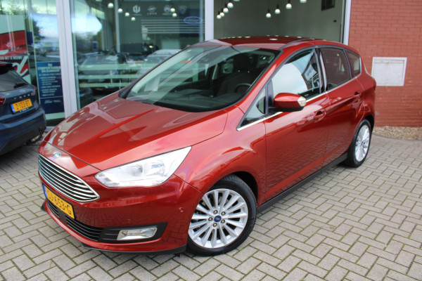 Ford C-MAX 1.5 EcoBoost 150 PK Titanium | Trekhaak | Adaptieve Cruise Control | Camera | PDC V+A | Navigatie | Climate Control | Voorruitverwarming | 17 INCH Lichtmetalen Velgen | Dealeronderhouden