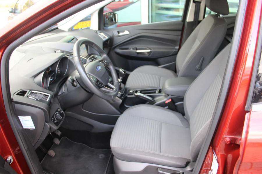 Ford C-MAX 1.5 EcoBoost 150 PK Titanium | Trekhaak | Adaptieve Cruise Control | Camera | PDC V+A | Navigatie | Climate Control | Voorruitverwarming | 17 INCH Lichtmetalen Velgen | Dealeronderhouden