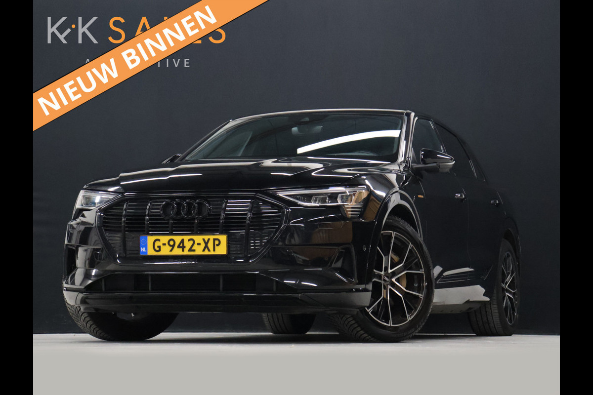 Audi e-tron e-tron 55 quattro advanced 95 kWh [TREKHAAK AFNEEMBAAR, APPLE CARPLAY, ANDROID, MEMORY SEATS, CAMERA, ADAPTIVE CRUISE, VOL LEDER, STOELVERWARMING, CLIMATE, NIEUWSTAAT]