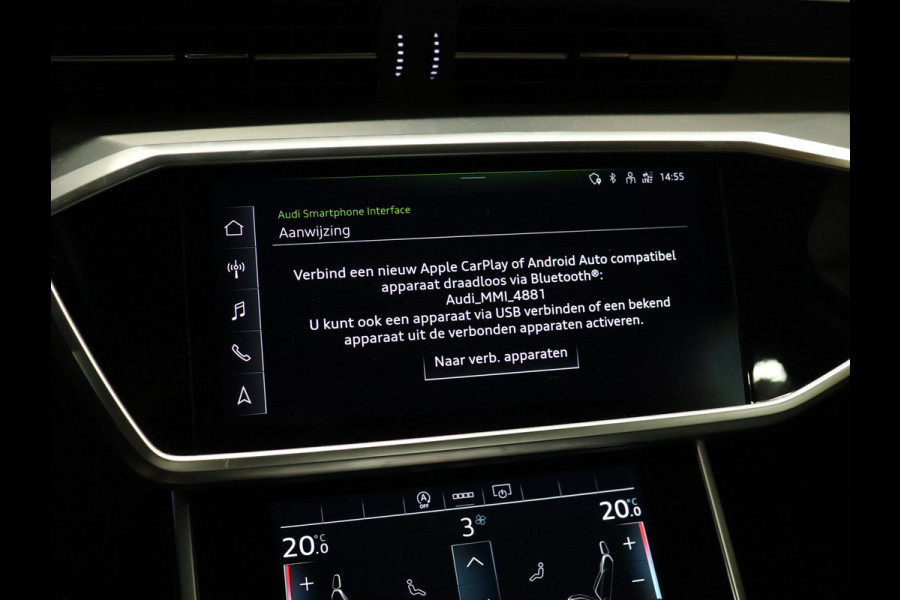 Audi A6 Avant 40 TFSI Sport S Line [VIRTUAL COCKPIT, APPLE CARPLAY, ANDROID, MEMORY SEATS, SPORTSTUUR, STOELVERWARMING, PDC V+A, HALF LEDER, CRUISE, CLIMATE, NIEUWSTAAT]