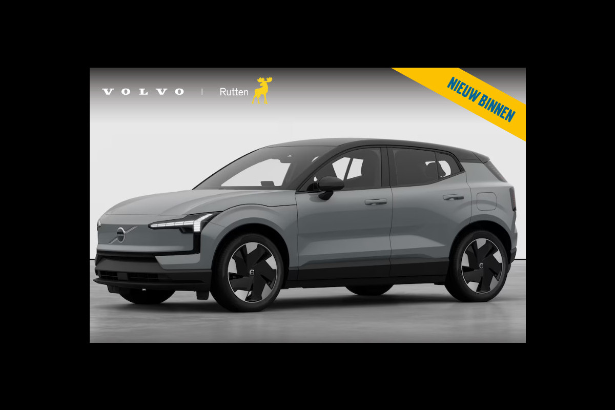 Volvo EX30 272PK Automaat Single Ext. Range Plus Europa / Elektrische stoelen met geheugen / Stoel - en stuurwielverwarming / Harman Kardon audio / Elektrische achterklep / Keyless entry / Adaptieve Cruise Control / BLIS / Dodehoek Detectie / Parkeersensoren voor en achter / Achteruitrijcamera / Warmtepomp / Google Services/ Volvo EX30 272PK Automaat Single Ext. Range Plus Europa / Elektrische stoelen met geheugen / Stoel - en stuurwielverwarming / Harman Kardon audio / Elektrische achterklep / Keyless entry / Adaptieve Cruise Control / BLIS / Dodehoek Detectie / Parkeersensoren voor en achter / Achteruitrijcamera / Warmtepomp / Google Services/