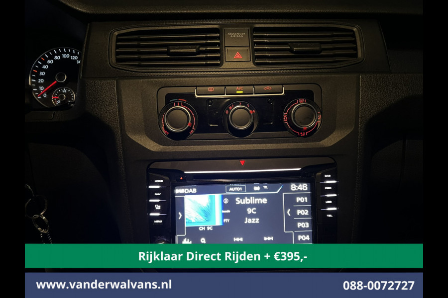Volkswagen Caddy 2.0 TDI L1H1 Euro6 *Rijklaar Direct Rijden* Airco | Camera | Cruisecontrol Zijdeur, Parkeersensoren
