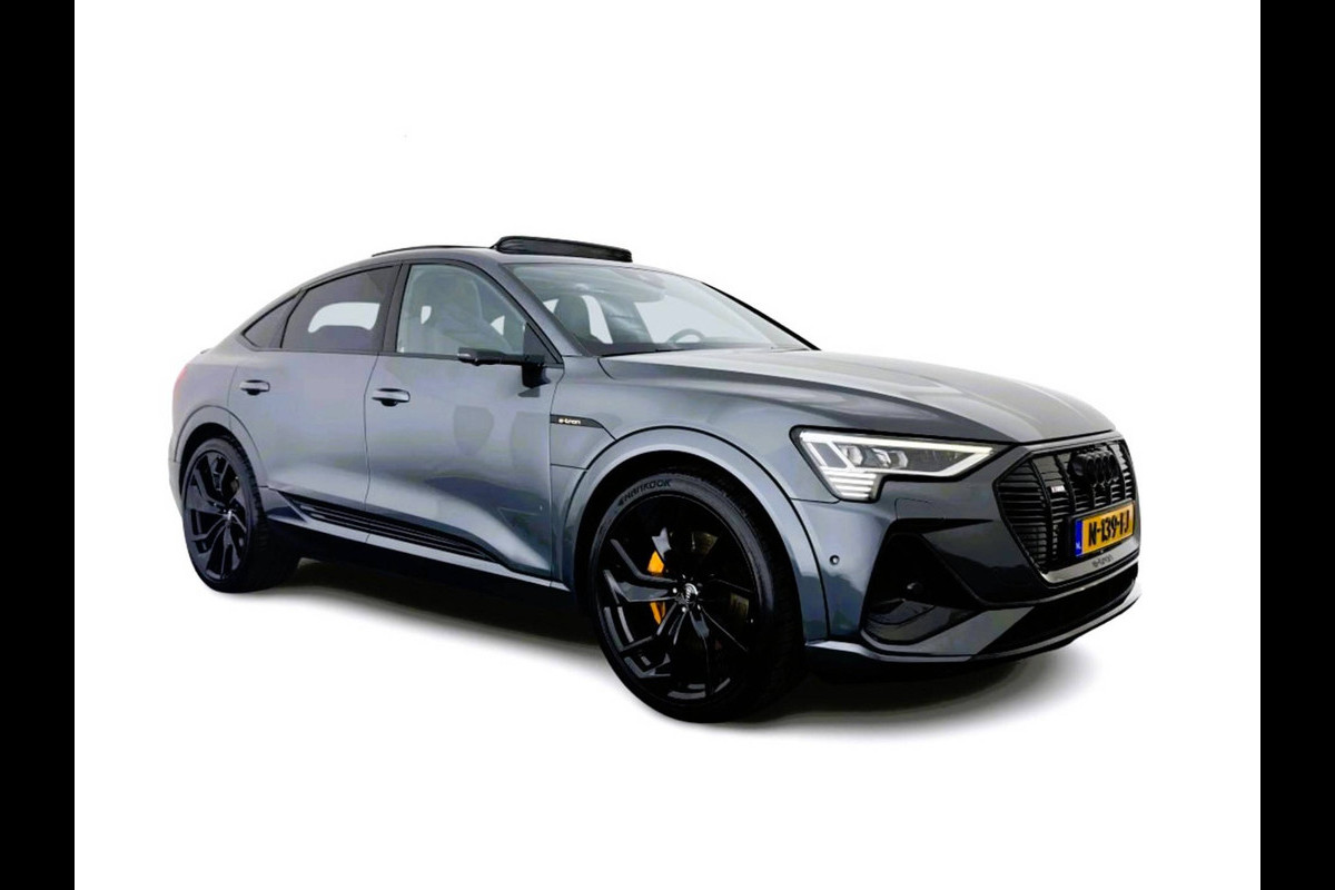 Audi e-tron Sportback 55 Quattro S-Line 95 kWh [ 3-Fase ] {SOH-92%} (INCL-BTW) *PANO | VIRTUAL-MIRRORS | AUDI-DESIGN-LEATHER | ADAPTIVE-CRUISE | TOP-VIEW |  BANG/OLUFSEN-SURROUND | MEMORY-PACK | KEYLESS | HEATED-SPORTSEATS | DIGI-COCKPIT | NAVI-FULLMAP | ...