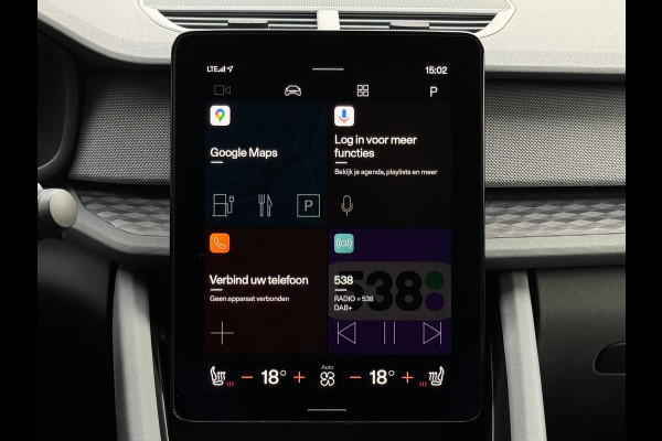 Polestar 2 Standard Range Single Motor 69 kWh, achteruitrijcamera,SOH 93,1 procent, Nederlandse auto met nationale auto pas