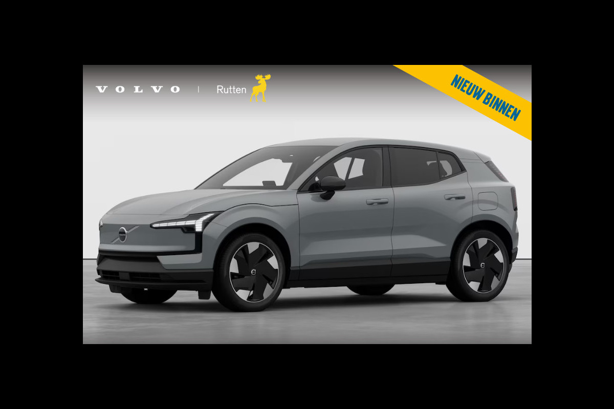 Volvo EX30 272PK Automaat Single Ext. Range Plus Europa / Elektrische stoelen met geheugen / Stoel - en stuurwielverwarming / Harman Kardon audio / Elektrische achterklep / Keyless entry / Adaptieve Cruise Control / BLIS / Dodehoek Detectie / Parkeersensoren voor en achter / Achteruitrijcamera / Warmtepomp / Google Services/ Volvo EX30 272PK Automaat Single Ext. Range Plus Europa / Elektrische stoelen met geheugen / Stoel - en stuurwielverwarming / Harman Kardon audio / Elektrische achterklep / Keyless entry / Adaptieve Cruise Control / BLIS / Dodehoek Detectie / Parkeersensoren voor en achter / Achteruitrijcamera / Warmtepomp / Google Services/