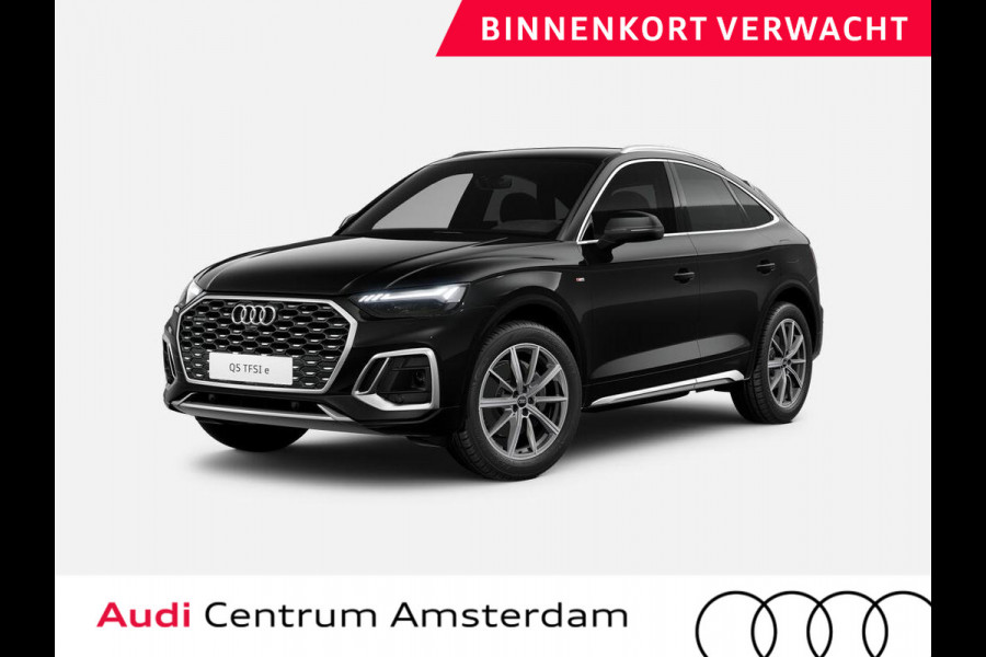 Audi Q5 Sportback 50 TFSI e S edition 299pk | Komt begin november binnen| Navigatie | Adaptieve cruise controle | Trekhaak | 20 inch Audi Sport velgen