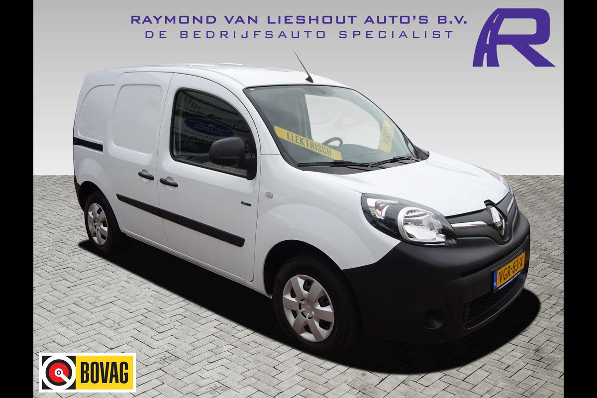 Renault Kangoo Z.E. 33 ( Koopaccu ) 190 Km rijbereik AIRCO SCHUIFDEUR NAVI PDC Renault Kangoo Z.E. 33 ( Koopaccu ) 190 Km rijbereik AIRCO SCHUIFDEUR NAVI PDC