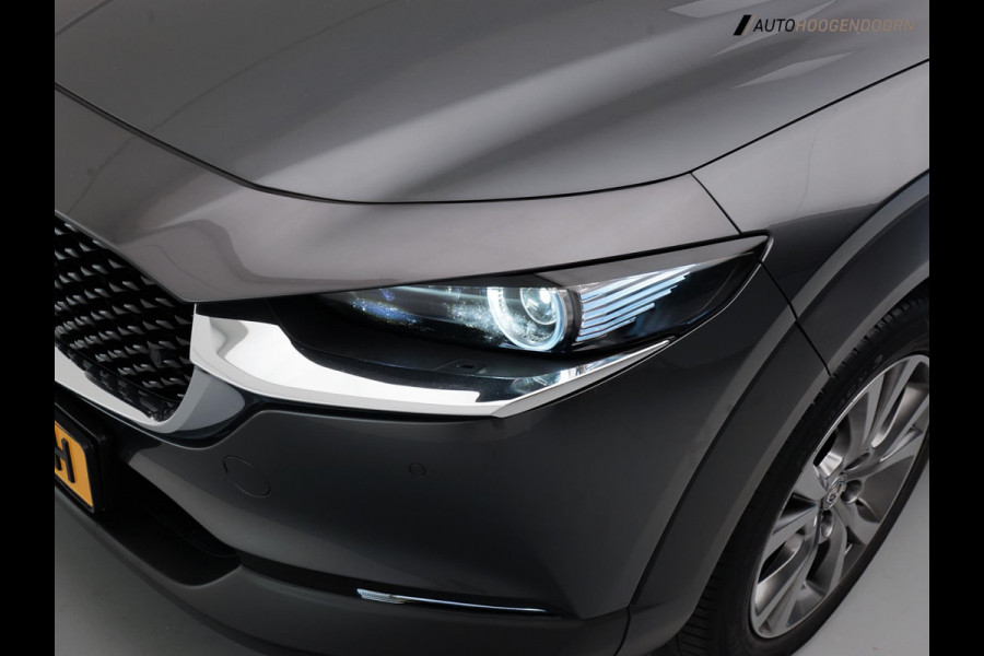 Mazda CX-30 2.0 e-SkyActiv-X M Hybrid Luxury (APPLE CARPLAY,HEAD-UP DISPLAY,SCHUIFDAK,BOSE,KEYLESS,DODEHOEK,360 CAMERA,TREKHAAK)