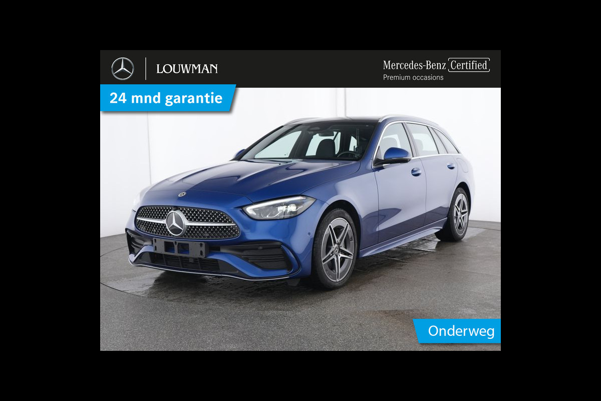Mercedes-Benz C-Klasse Estate 300 e AMG Plug-In Hybride Edition AMG-Line | Panorama Schuif-Kanteldak | Alarm Klasse 3 |360° camera | Stuur en Stoelverwarming. Inclusief 24 maanden Mercedes-Benz Certified garantie voor Europa. Mercedes-Benz C-Klasse Estate 300 e AMG Plug-In Hybride Edition AMG-Line | Panorama Schuif-Kanteldak | Alarm Klasse 3 |360° camera | Stuur en Stoelverwarming. Inclusief 24 maanden Mercedes-Benz Certified garantie voor Europa.