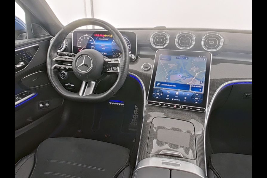 Mercedes-Benz C-Klasse Estate 300 e AMG Plug-In Hybride Edition AMG-Line | Panorama Schuif-Kanteldak | Alarm Klasse 3  |360° camera | Stuur en Stoelverwarming. Inclusief 24 maanden Mercedes-Benz Certified garantie voor Europa.