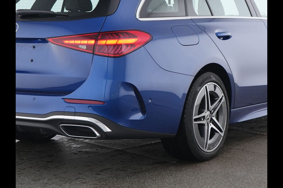 Mercedes-Benz C-Klasse Estate 300 e AMG Plug-In Hybride Edition AMG-Line | Panorama Schuif-Kanteldak | Alarm Klasse 3  |360° camera | Stuur en Stoelverwarming. Inclusief 24 maanden Mercedes-Benz Certified garantie voor Europa.