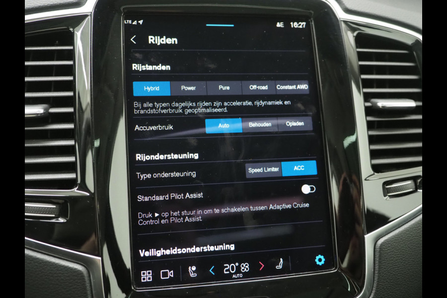 Volvo XC90 2.0 T8 Recharge AWD Ultimate 7P Long Range | Panoramadak | Pilot Assist | Alcantara | Harman/Kardon | Massage | Head Up