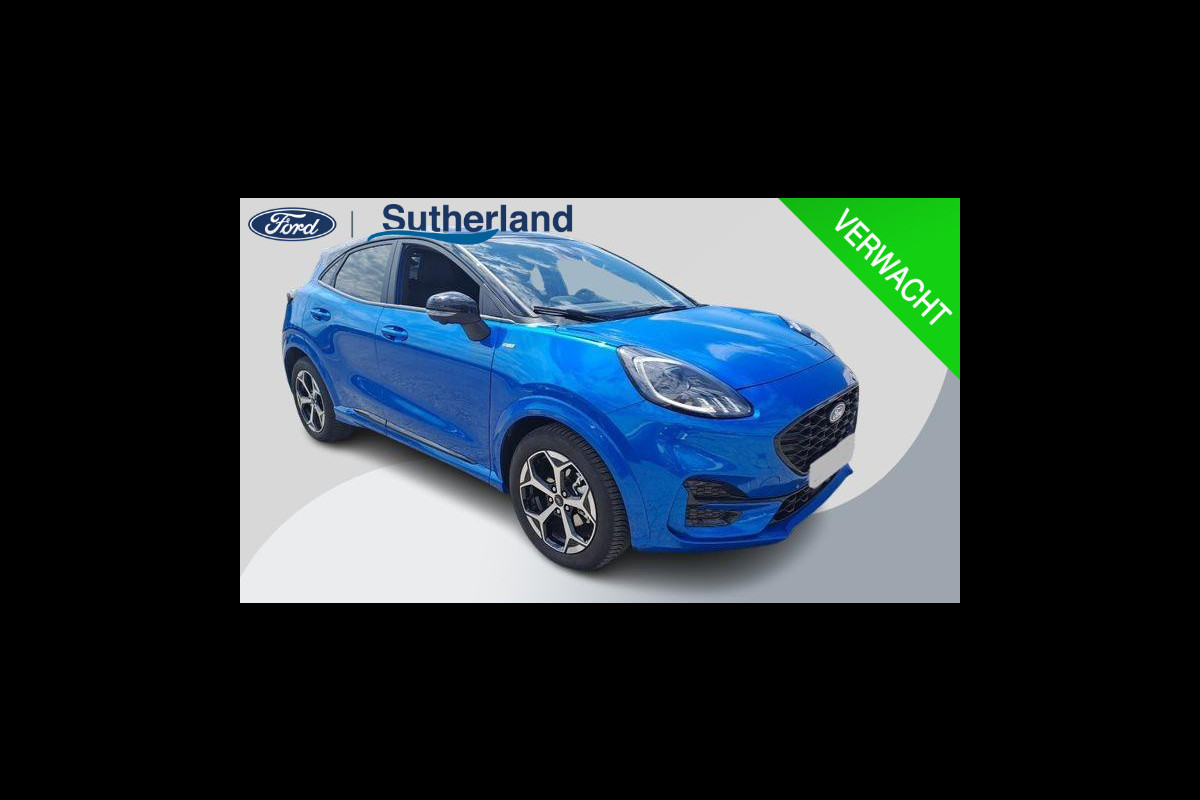 Ford Puma 1.0 EcoBoost Hybrid ST-Line X 125pk | Driver Assistance Pack | Winterpack | Contrasterend Dak | Reservewiel | All Weatherbanden Ford Puma 1.0 EcoBoost Hybrid ST-Line X 125pk | Driver Assistance Pack | Winterpack | Contrasterend Dak | Reservewiel | All Weatherbanden