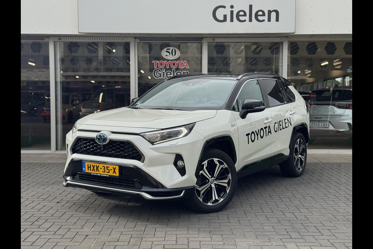 Toyota RAV4 2.5 Plug-in Hybrid AWD Bi-Tone Plus | Head up display, JBL, Leer, Geheugenfunctie, 360 camera, Stuurverwarming, Blind Spot Toyota RAV4 2.5 Plug-in Hybrid AWD Bi-Tone Plus | Head up display, JBL, Leer, Geheugenfunctie, 360 camera, Stuurverwarming, Blind Spot