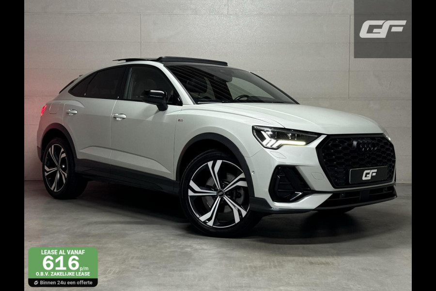 Audi Q3 Sportback 45 TFSI e Black Edition S-Line Pano B&O 360° Memory Leer Audi Q3 Sportback 45 TFSI e Black Edition S-Line Pano B&O 360° Memory Leer
