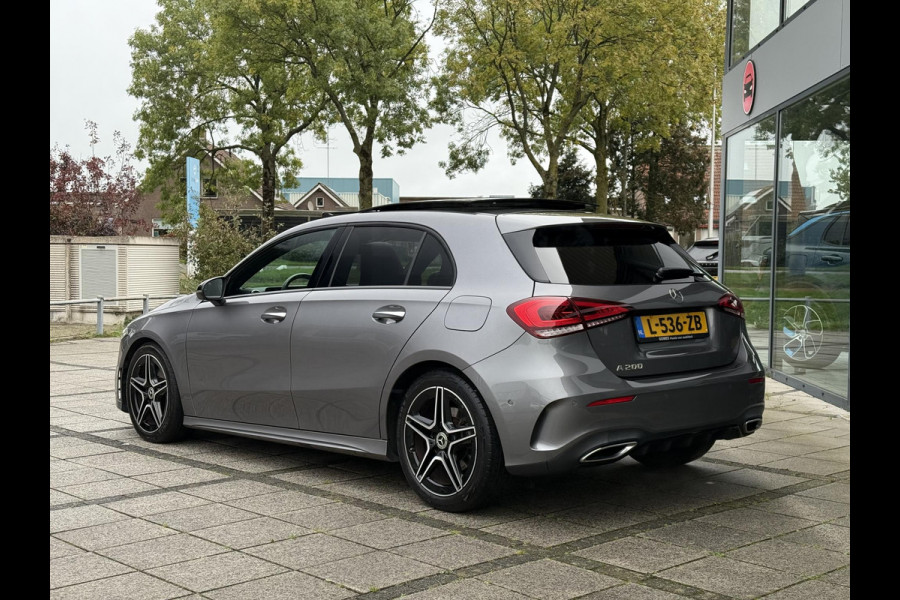 Mercedes-Benz A-Klasse 200 Aut. Bus. Sol. AMG Sport | Panorama | Burmester | Memory | Multi Beam | Sfeer Verlichting |