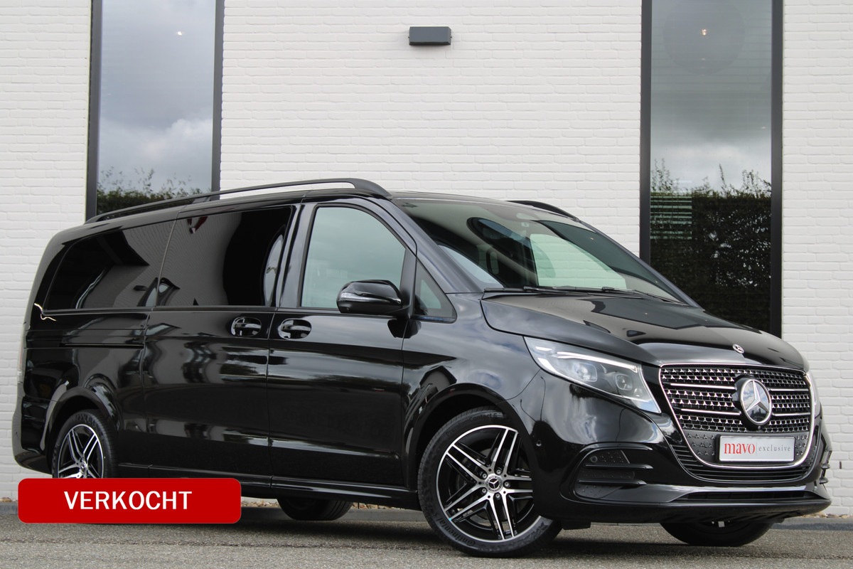 Mercedes-Benz V-Klasse 300d / XXL / DC / AMG / 2x Elec Schuifd / Elec Stoelen / 360 Cam / Burmester / Vol Opties / NIEUWSTAAT Mercedes-Benz V-Klasse 300d / XXL / DC / AMG / 2x Elec Schuifd / Elec Stoelen / 360 Cam / Burmester / Vol Opties / NIEUWSTAAT