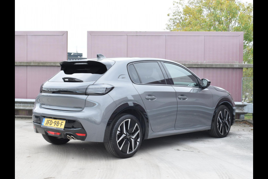 Peugeot 208 Hybrid 136 e-DCS6 GT PANORAMADAK | NAVI & CARPLAY | CAMERA MET SENSOREN | E.C.C. |