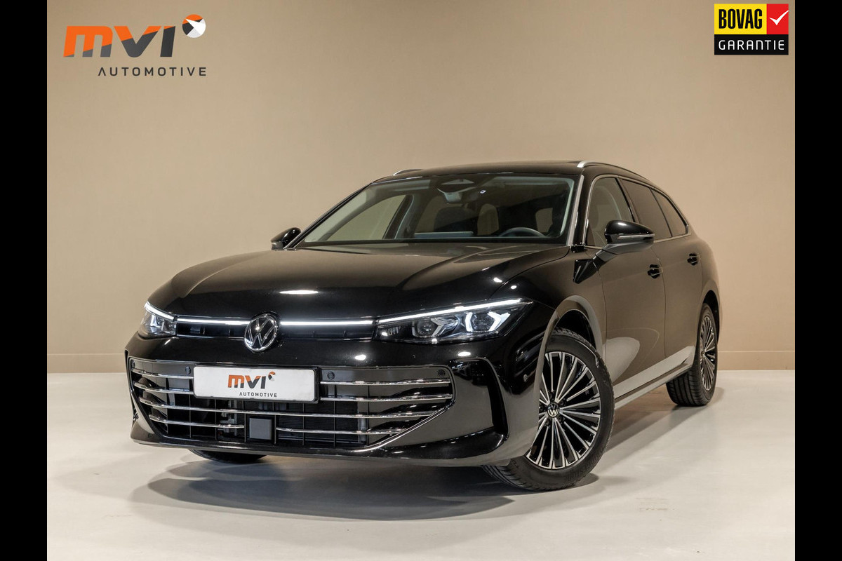 Volkswagen Passat Variant 1.5 eTSI Elegance Business / 150pk / Panorama dak / Trekhaak / Dodehoek / Stoel en stuur verwarming / Volkswagen Passat Variant 1.5 eTSI Elegance Business / 150pk / Panorama dak / Trekhaak / Dodehoek / Stoel en stuur verwarming /