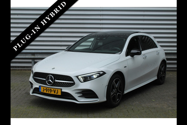 Mercedes-Benz A-Klasse 250 e 218pk Business Solution AMG Limited PHEV Automaat NL-Auto NAP Panoramadak Burmester Clima Cruise Navi Camera Sfeer LMV