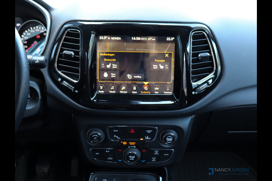 Jeep Compass 1.4 MultiAir Opening Ed. Plus | Leder | Navigation & Sound Pakket | Ambiente Verlichting | Apple Car Play/Android Auto | Adapt.  Winter Pakket | Elektr. Stoelen met geheugen | Trekhaak | Benzine/LPG