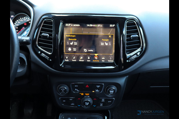 Jeep Compass 1.4 MultiAir Opening Ed. Plus | Leder | Navigation & Sound Pakket | Ambiente Verlichting | Apple Car Play/Android Auto | Adapt.  Winter Pakket | Elektr. Stoelen met geheugen | Trekhaak | Benzine/LPG