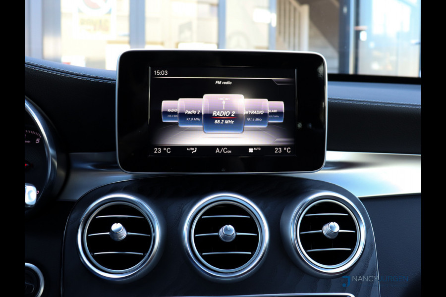 Mercedes-Benz GLC 250 4M | AMG | 9G Aut | Ambiente | Volleder | LED | 360* Camera | Pano Dak | Navi | Afneemb. Trekhaak |