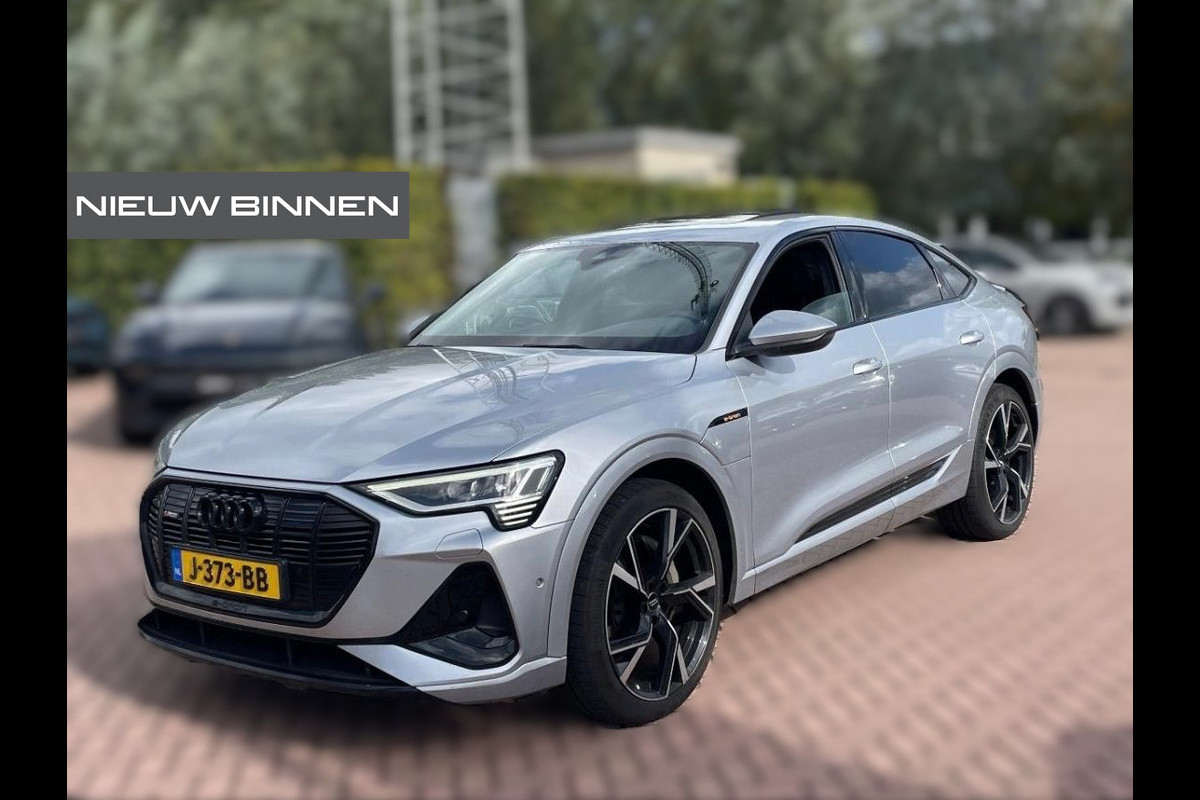 Audi e-tron Sportback 50 quattro S edition 71 kWh | S-Line | Black Edition | Panoramadak | Memory Seats | Luchtvering | Adaptive Cruise Control | Apple Carplay | Keyless | Matrix LED | Leder | Stoelverwarming | NAP | Audi e-tron Sportback 50 quattro S edition 71 kWh | S-Line | Black Edition | Panoramadak | Memory Seats | Luchtvering | Adaptive Cruise Control | Apple Carplay | Keyless | Matrix LED | Leder | Stoelverwarming | NAP |