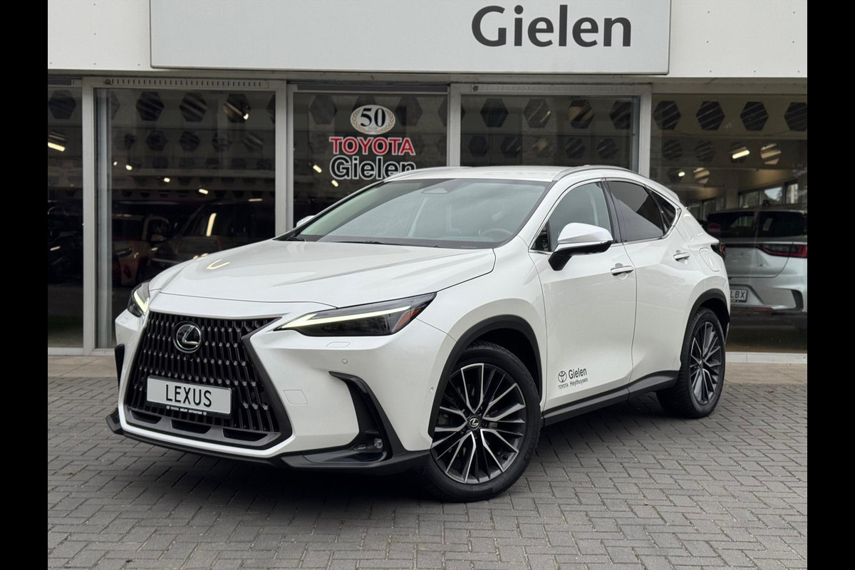 Lexus NX 450h+ AWD President Line | Trekhaak, Mark Levinson, Geheugenfunctie, Stoelventilatie, 360 camera, 20 inch, Stuurverwarming Lexus NX 450h+ AWD President Line | Trekhaak, Mark Levinson, Geheugenfunctie, Stoelventilatie, 360 camera, 20 inch, Stuurverwarming