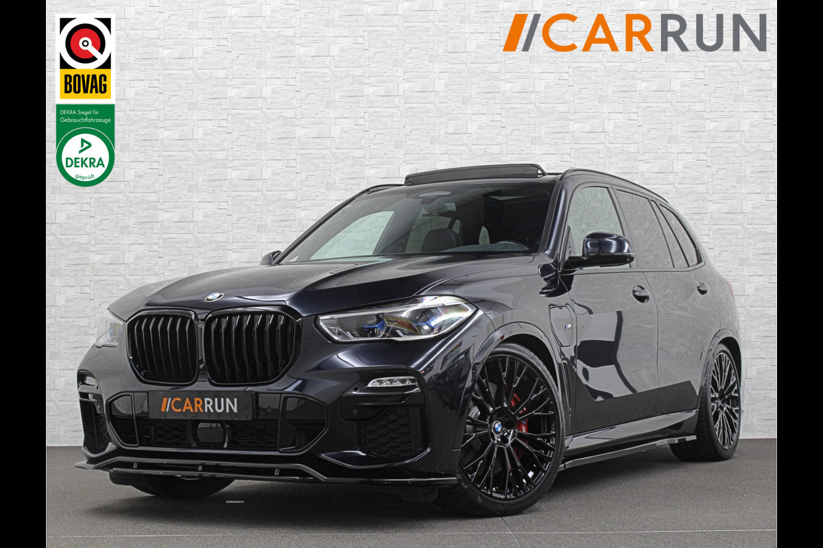 BMW X5 xDrive45e M-Sport | Panorama | 360 Camera | ACC | Leder Indiv. | Laser-LED | Harman-Kardon | Rij-Assistent Pro | Memory | Head-Up | Trekhaak | 4-Zone Clima | Beker Koeling & Verwarming | Stuurverwarming | Comfortstoelen | Keyless-Entry | M-Gordels | Sfeerverlichting | Carplay | BMW X5 xDrive45e M-Sport | Panorama | 360 Camera | ACC | Leder Indiv. | Laser-LED | Harman-Kardon | Rij-Assistent Pro | Memory | Head-Up | Trekhaak | 4-Zone Clima | Beker Koeling & Verwarming | Stuurverwarming | Comfortstoelen | Keyless-Entry | M-Gordels | Sfeerverlichting | Carplay |