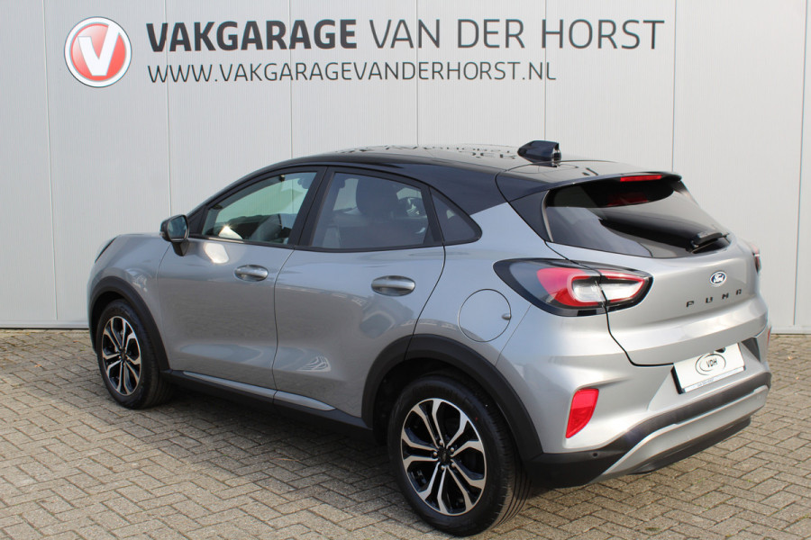 Ford Puma 1.0 EcoBoost Hybrid Titanium 125PK nieuw model Fabrieksgarantie t/m 16-6-2029 ! Slechts 3.000km !