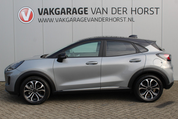 Ford Puma 1.0 EcoBoost Hybrid Titanium 125PK nieuw model Fabrieksgarantie t/m 16-6-2029 ! Slechts 3.000km !